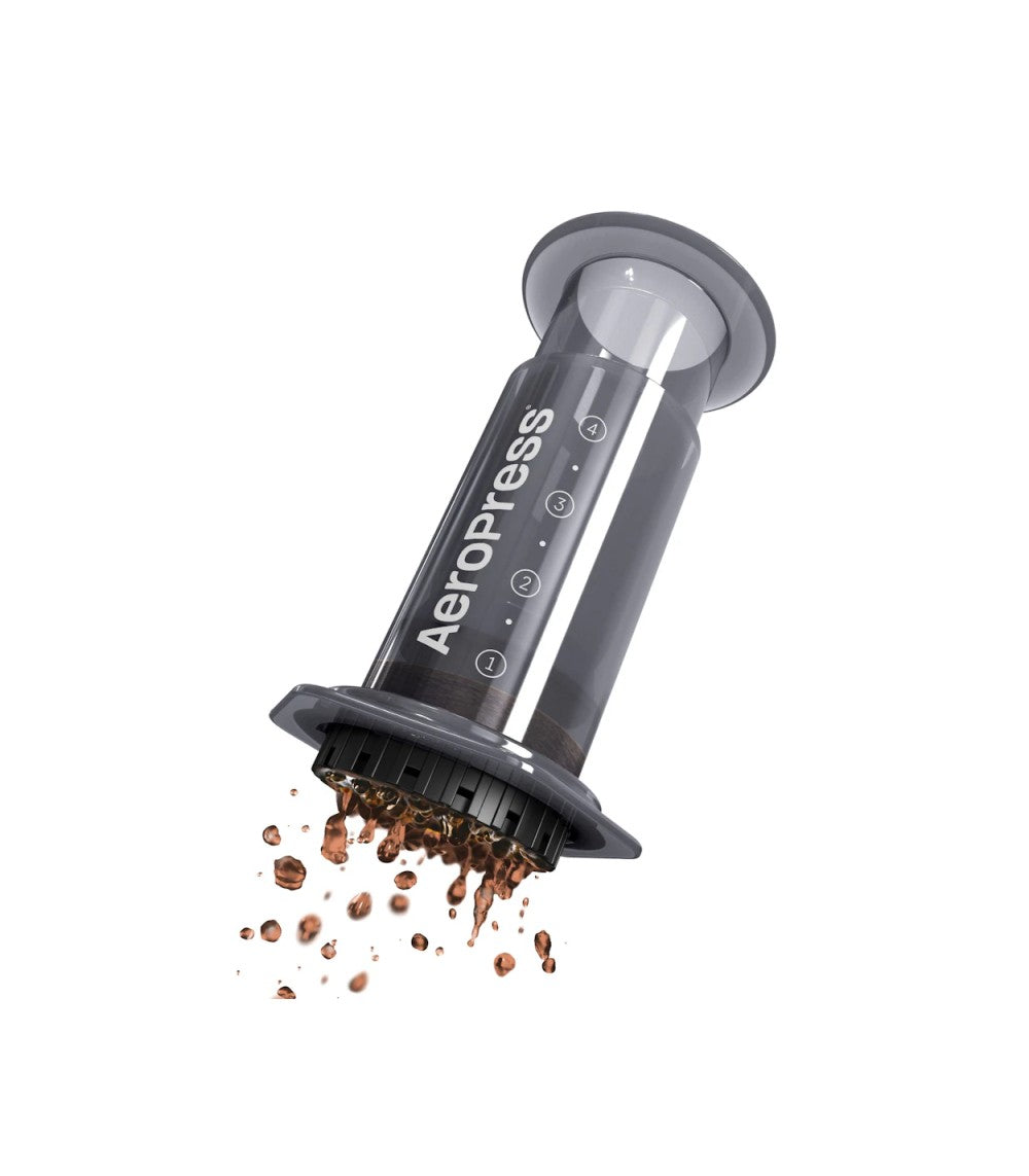 Kit de cafetera Aeropress con filtros de papel, cucharada dosificadora y removedor